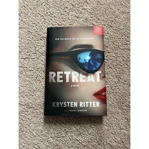 BOTM Retreat Krysten Ritter Hardcover Book Thriller